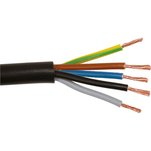 Cable Taller 5x1,5mm Tpr Negro Flexivolt X Metro