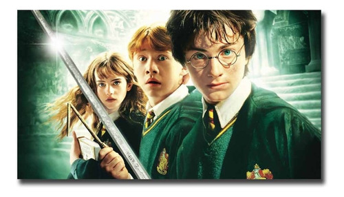 Imagen 1 de 10 de Cuadros Harry Potter 120x70 Varios Diseños Tela Canvas