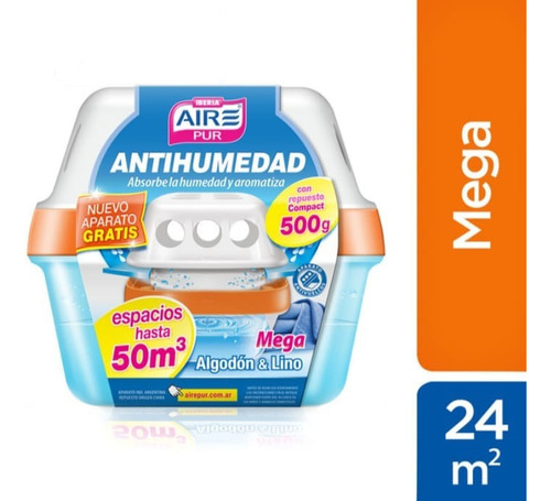 Antihumedad Mega Espacios Grandes Algodón & Lino 500g