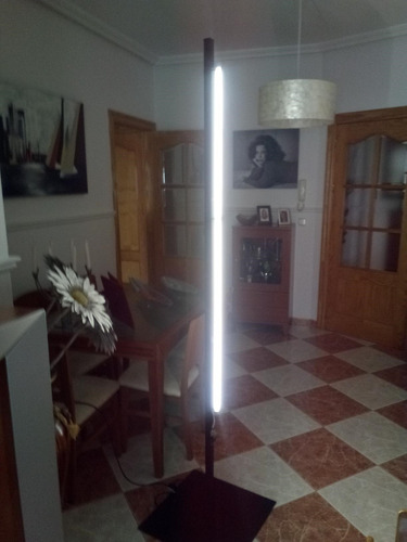 Pack 3 Tubos Led T5 Con Base Empavonado 18w 120cm Luz Fria