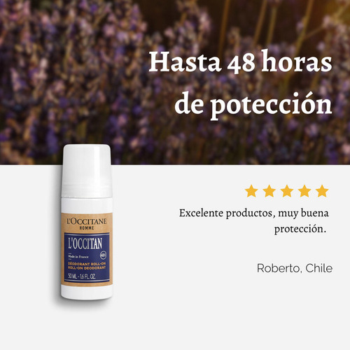 Desodorante Roll-on L'occitan Hombre 50 Ml L'occitane