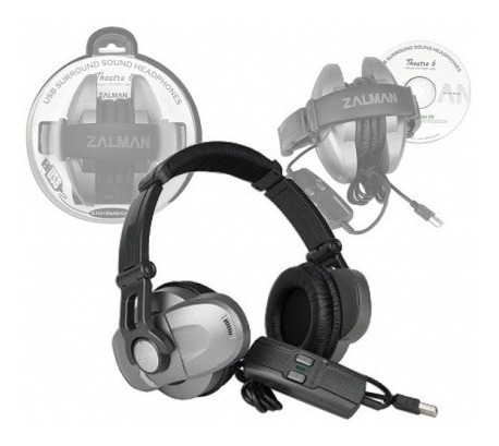 Imagen 1 de 2 de Auriculares Zalman Surround 5.1 Canales Usb