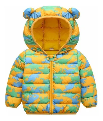 Chamarra Calientita De Bebé Niño Niña Oso Peluche Unisex