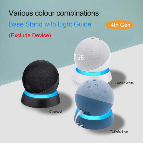 Soporte De Mesa Echo Dot 4ª Y 5ª Generación Con Gestión De C Color