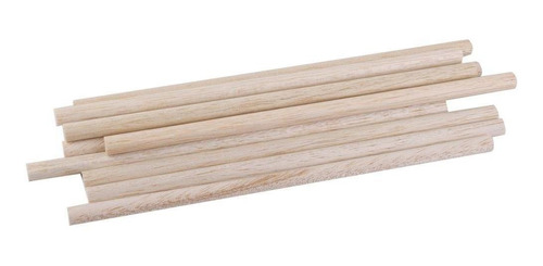 Imagen 6 de 10 de Palos De Madera En Blanco De Madera De Balsa 8x8mm