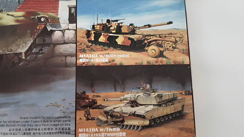 Maravilhoso E Super-detalhado M1a1/a2 Abrams 1/35 Trumpeter!