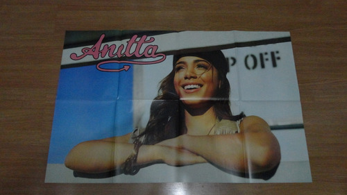 Anitta # Pôster Colorido 86 Cm X 55 Cm # Ótimo Estado