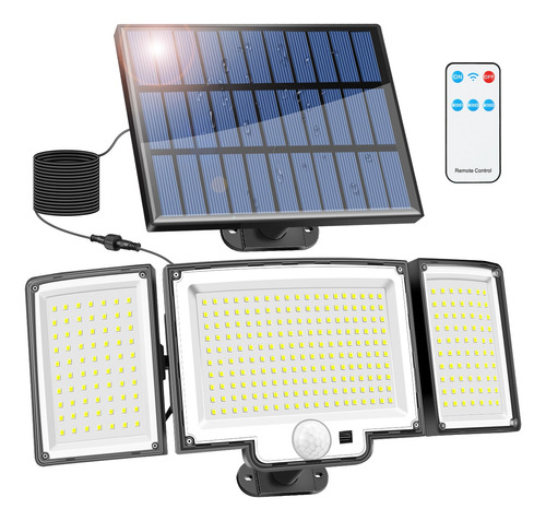 Vedd® 328 Led Lámpara Solar Exterior Jardin Pared Sensor Luz