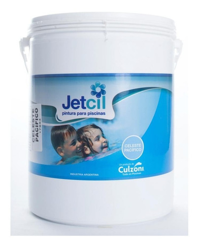 Imagen 1 de 10 de Pintura Piscinas Y Piletas Celeste Por 4 Litros Rinde 40m2