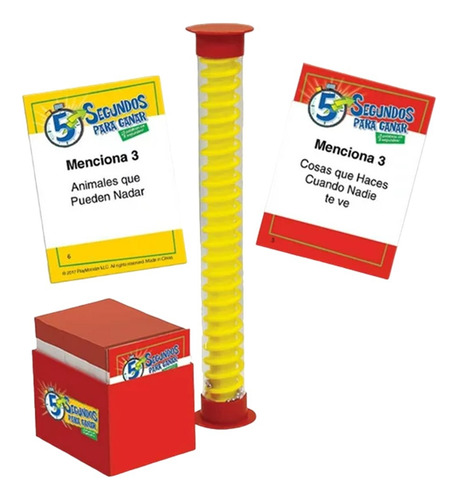 Juego De Mesa 5 Segundos 2da Edicion Cartas Preguntas Toyco