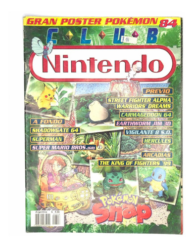 Revista Club Nintendo Número #84 1999