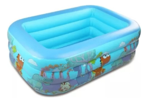 Piscina Inflable Infantil Rectangular Azul