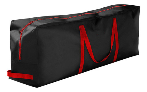 Bolsa De Guirnalda Y Guirnalda De Tela De Negro 122x38x51cm