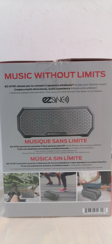 Bocina Bluetooth Monster Trax Original (Usado)
