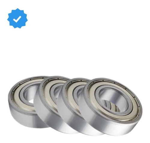 Kit 4 - Rolamentos 608 Zz - 8x22x7