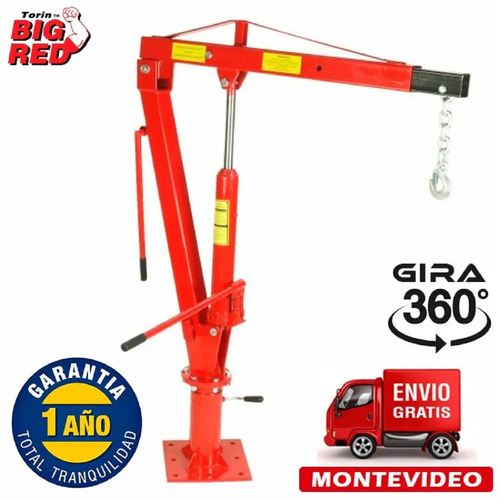 Pluma Hidraulica Guinche Camioneta 1000 Lb (450 Kg) Torin