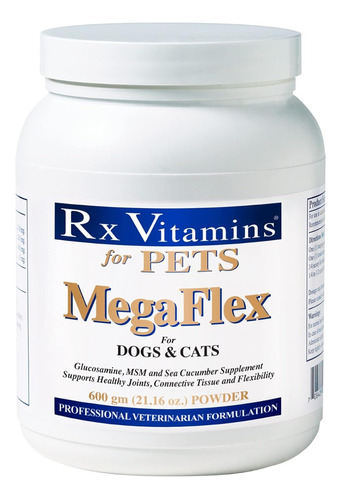Suplemento Megaflex Para Mascotas Rx Vitamins 600 G