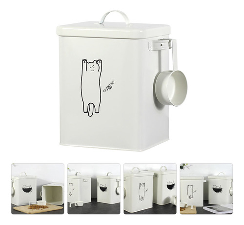 Detergente Para Almacenar Alimentos Para Mascotas Con Conten