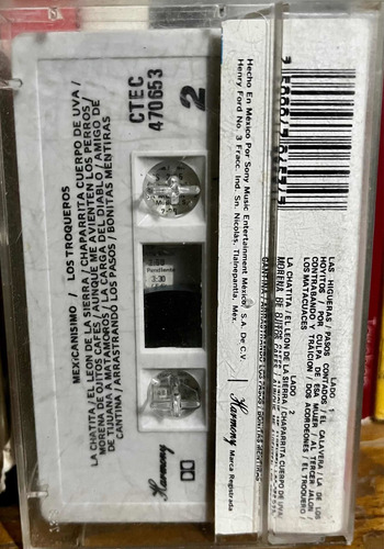 Cassette Original Los Troqueros - Mexicanisimo 20 Exitos (Usado)