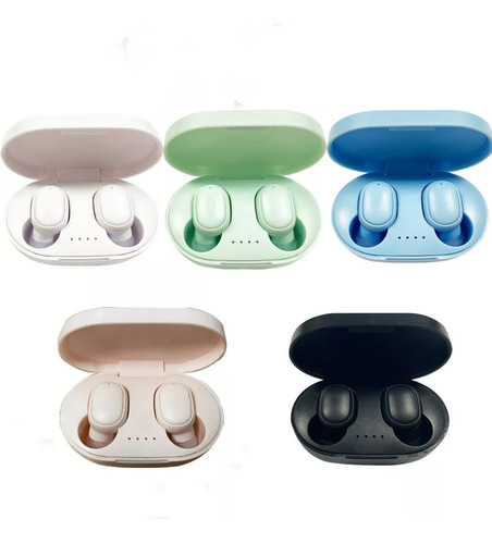 5pzs Audífonos In-ear Inalámbricos Bluetooth A6s Mayoreo