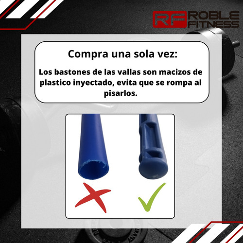 Kit Entrenamiento Funcional Escalera Cono Valla Fitness