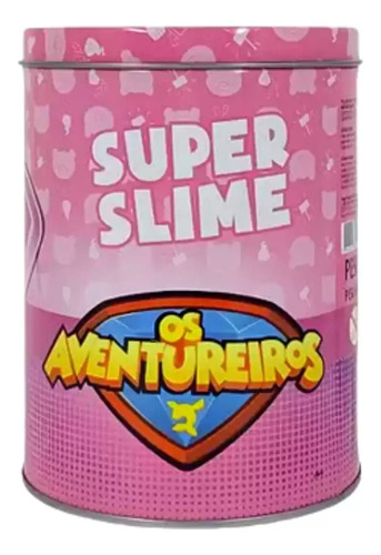 Super Slime Latão 1 Kilo Os Aventureiros Gelástica Toys Lab Cor Aventureira Rosa