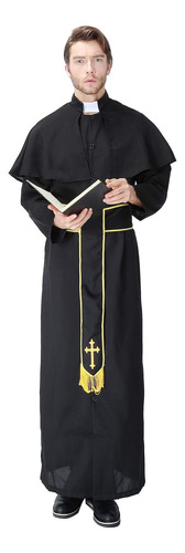 Hde Disfraz De Sacerdote Para Hombre Traje De Fiesta De Hall