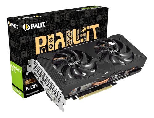 Imagen 5 de 5 de Tarjeta de video Nvidia Palit GeForce GTX 16 Series GTX 1660 SUPER NE6166SS18J9-1160A OC Edition 6GB