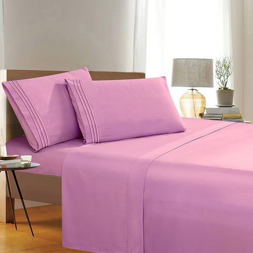 Sábanas De Microfibra Suaves Y Cómodas Para Cama 1.5 Plazas
