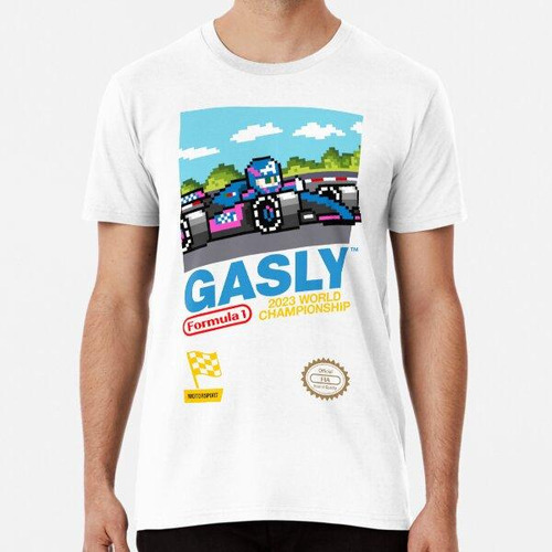 Remera Gasly Formula 1 F1 2023 Videogame Algodon Premium