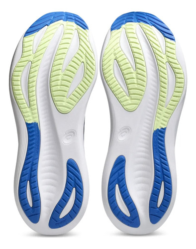 Tenis Hombre Asics Running Nimbus 27 B958401 Azul Lisa 7,0 Mx