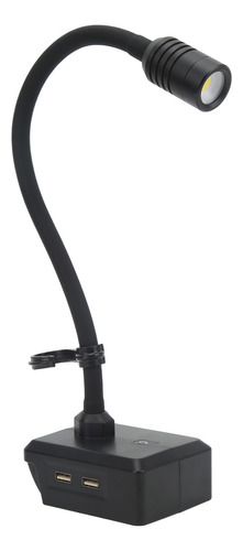 Cuello De Cisne Inalámbrico Led Work, 3 Modos, Doble Usb, Pa