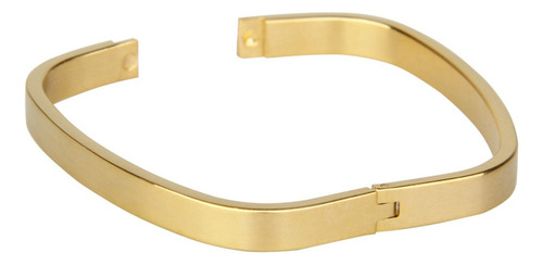 Cuadrada Brazalete De Parejas De Material Acero Inoxidable