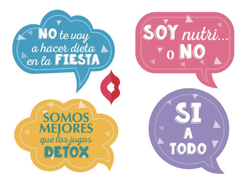 Props Fotos Photo Booth Frases Egresados Carreras