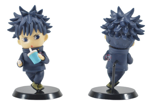 Figura Muñeco Jujutsu Kaisen Chibi Gojo Itadori Maki X6u