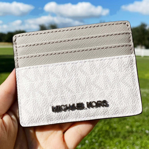 Cartera Bolso Mujer Michael Kors Jet Set Travel Card Holder