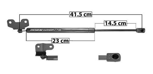 Un Amortiguador Cofre Izq O Der Spart Honda Accord 03/07
