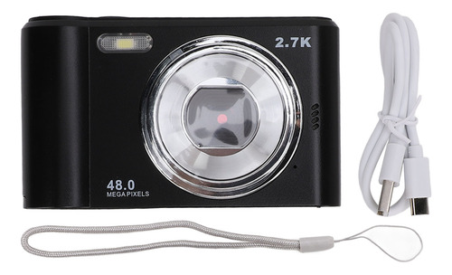 Cámara Digital Automática Hd De 48 Mp, Imagen De 2,7 K, Víde