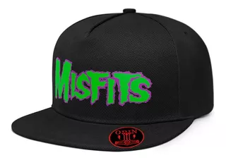 Gorra Plana Snapback Misfits Banda De Horror Punk