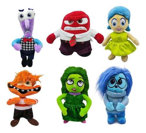 Bonecas Heads Up Dolls Inside Out Brinquedos De Pelúcia Emoj