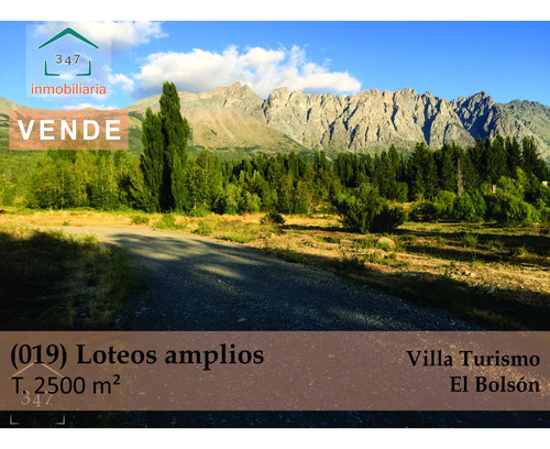 (019) En Venta  Excelente Ubicación Lotes De 2.500 M² En El Bolson, Tremenda Vista Al Piltri Y La Cordillera!!!