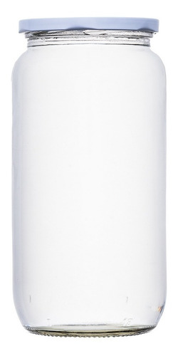 Pack 6 Frascos Conserveros De 1 Kg Con Tapa Blanca