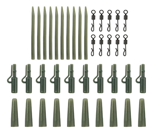 Kit De Aparejos Para Terminales De Pesca De Carpas, 40 Pieza