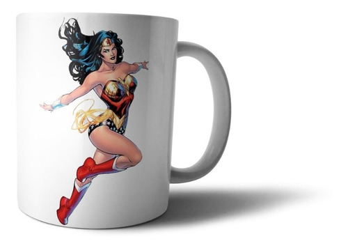 Taza De Cerámica - Mujer Maravilla