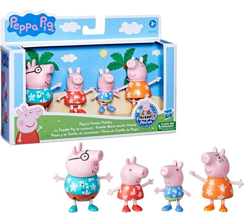 Peppa Pig Y Su Familia De Vacaciones F2171 F8082 Hasbro