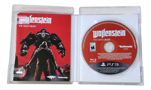 Videojuego Wolfenstein New Order Ps3 Original Fisico Sony (Usado)