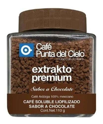 Café Punta Del Cielo Instantáneo Extrakto Premium Chocolate 