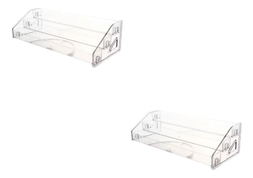 2x Rack De Exibição De Esmalte De 3 Camadas