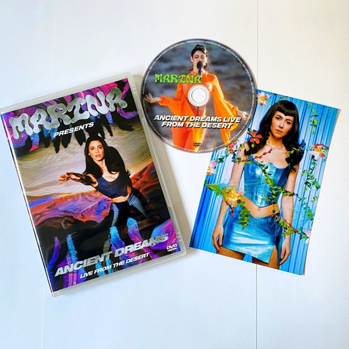 Dvd Marina Ancient Dreams Live From The Desert 2021 + Bônus