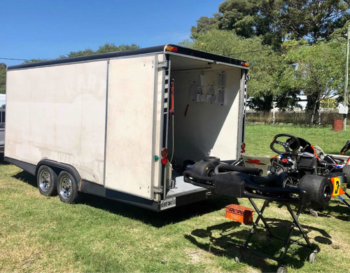 Trailer Tipo Americano Doble Eje Con Frenos